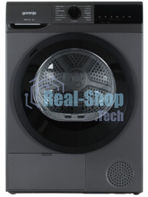 Сушильная машина Gorenje D2HNE82/C серый, 8 кг, сушка - тепловой насос, программ - 15, 59.5 x 84.5 x 58 см