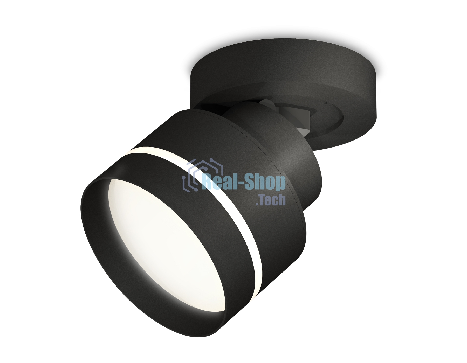 Светильник Ambrella Light XM8102025 SBK/FR черный песок/белый матовый GX53 (A2229, A2106, C8102, N8462)