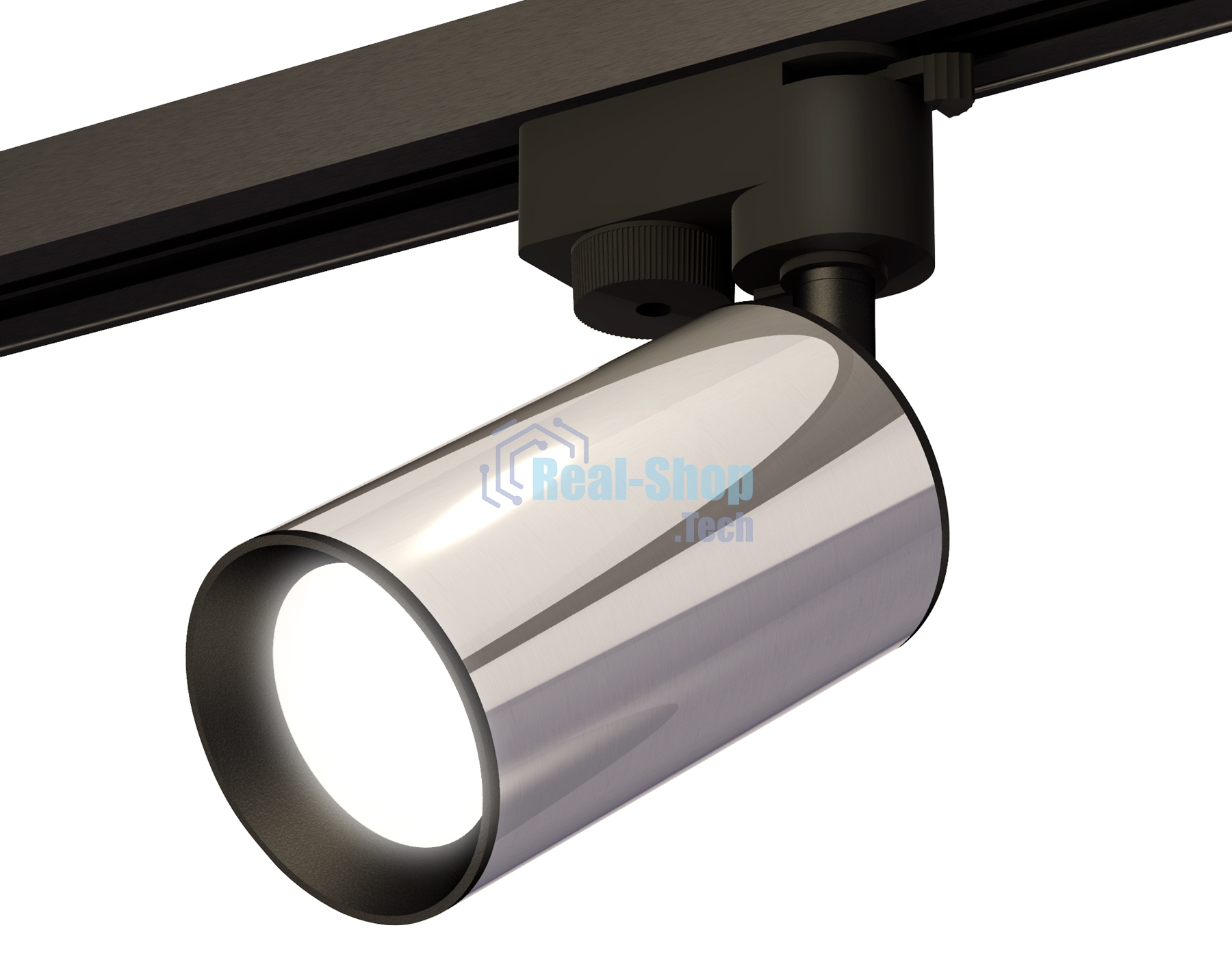 Светильник Ambrella light XT6325001 PSL/SBK серебро полированное/черный песок MR16 GU5.3 (A2521, C6325, N6102)