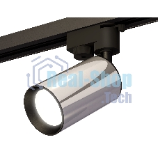 Светильник Ambrella light XT6325001 PSL/SBK серебро полированное/черный песок MR16 GU5.3 (A2521, C6325, N6102)