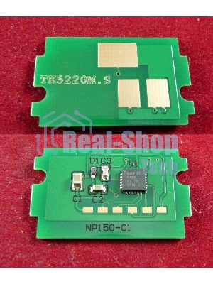 Чип для Kyocera Ecosys P5021cdn/M5521cdn (TK5220M) Magenta 1.2K (ELP, Китай)
