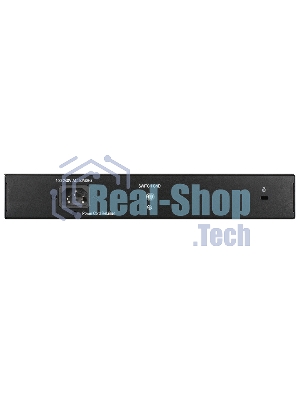 Коммутатор D-Link DGS-1010MP/A1A, L2 Unmanaged Switch with 9 10/100/1000Base-T portsand 1 1000Base-X SFPports(8 PoE ports 802.3af/802.3at (30 W), PoE Budget 125 W)