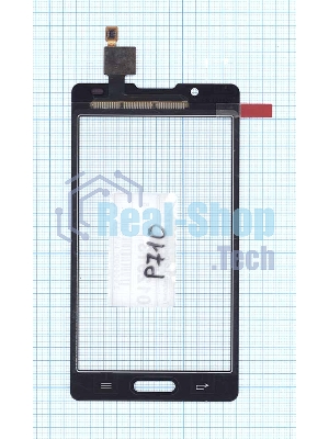 Сенсорное стекло (тачскрин) для LG Optimus L7 II P710, белое