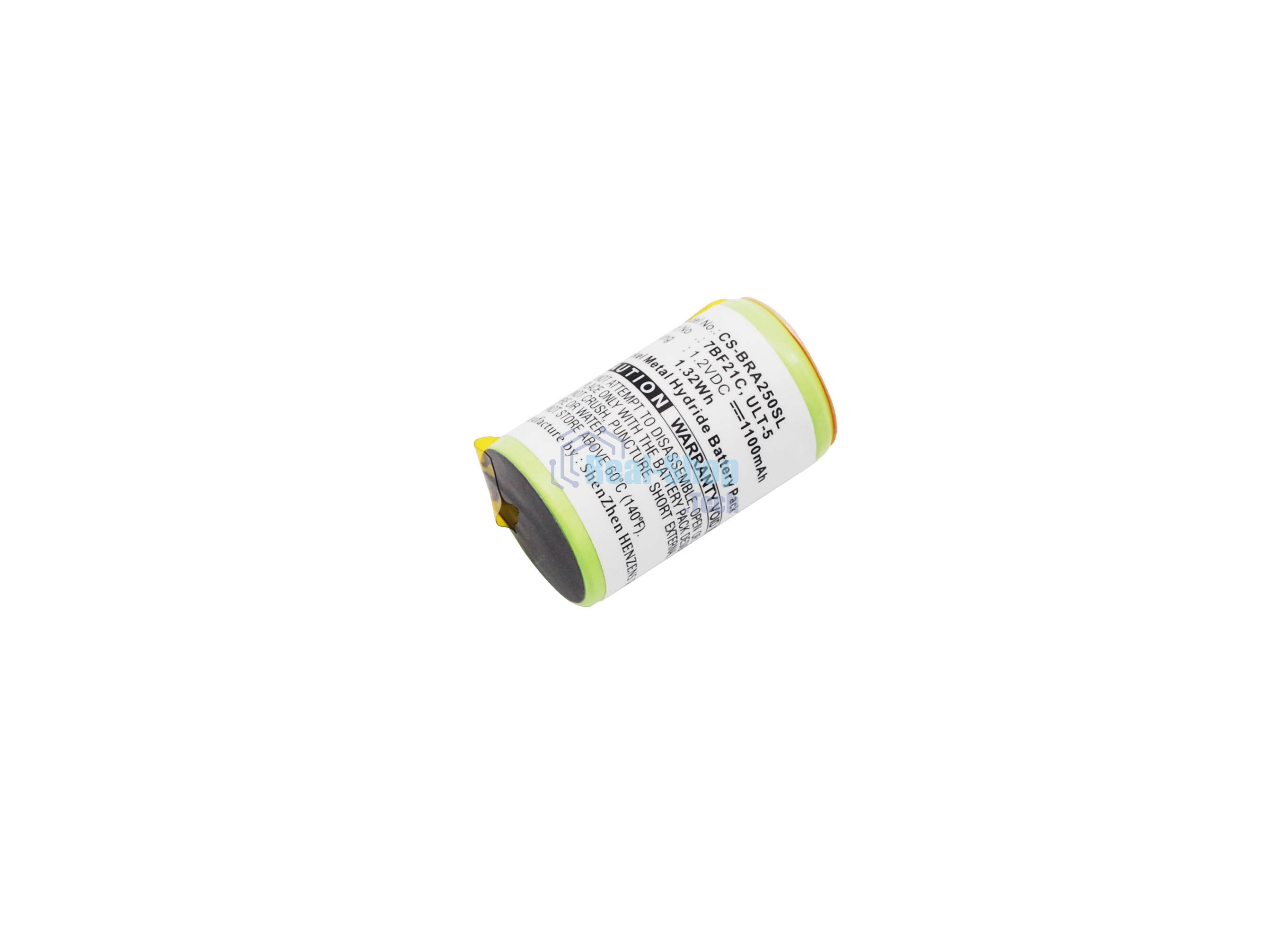 Аккумулятор CameronSino CS-BRA250SL для зубных щеток Oral-B Sonic 2,3AF-600, KR-600AE
