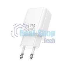 Зарядное устройство Hoco 20Вт, 3А, QC3.0/PD, 1xUSB, 1xType-C, N61, белый, коробка