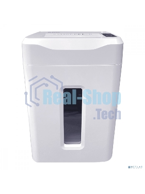 Шредер Office Kit S215N 3,9x38 белый (секр.P-4) фрагменты 22лист. 35лтр. скрепки скобы пл.карты CD