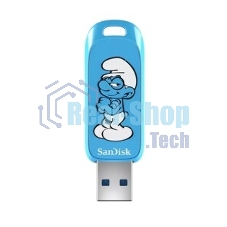 Флешка USB SanDisk Smurfs 64Gb SDCZIS-064G-G46, USB3.2, синяя