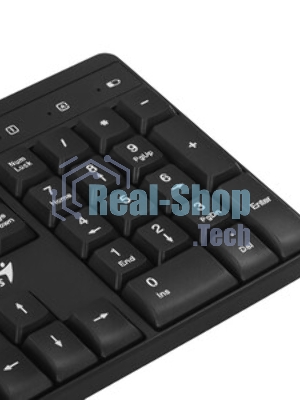 Клавиатура Genius KB-7123 беспроводная, радиоканал, чёрный