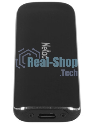 Внешний SSD Netac ZX, 500 Gb, USB 3.2 Gen 2 Type-C, R/W 1050/950, черный