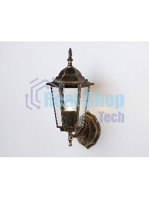 Уличный настенный светильник Ambrella light ST2012 GD/BK/CL золото/черный/прозрачный IP54 E27 max 40W 360*150*210
