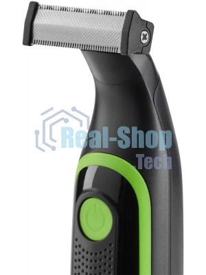 Машинка для стрижки Polaris PHC 0303RB черный/лайм 240Вт