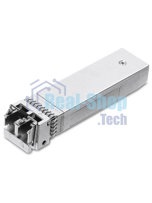 Трансивер TP-Link 10G SFP+ Module, LC connector, 50/125um or 62.5/125um Multi-mode, 850nm wavelength, distance up to 300m.