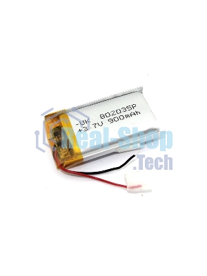 Аккумулятор Li-Pol (батарея) 8x20x35мм 2pin 3.7V/900mAh