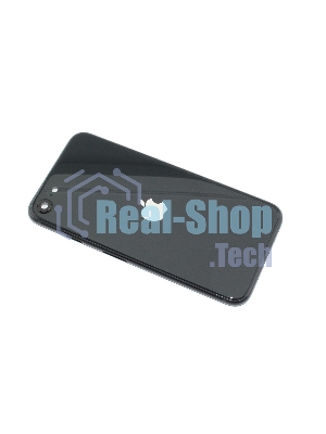 Задняя крышка (корпус) в сборе с рамкой для Apple iPhone SE3 черный