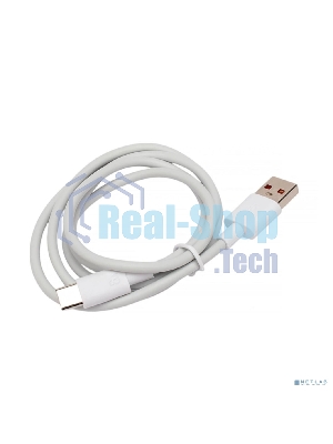 Кабель USB2.0 Cablexpert CC-USB2-AMCM-66W-1M-W, AM/Type-C, 6A, 66Вт, QC3.0, 1м, медь, белый, пакет