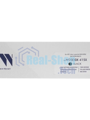 Картридж лазерный NVPrint совместимый NV-W2030X 415X Black (БЕЗ ЧИПА) для HP Color LaserJet M454DN/M479DW/M479 (7500k)