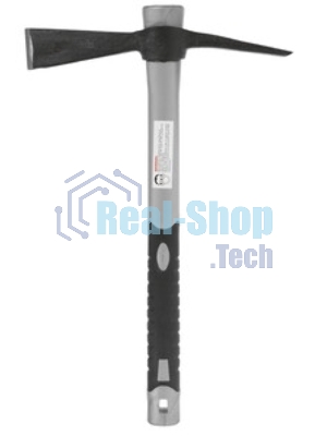 Кирка Matrix 21826 mini двухплоскостная 500 г, фибергласовая обрезиненная рукоятка, 385 мм