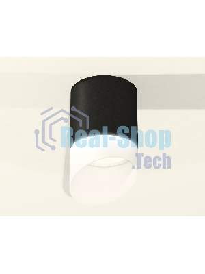 Светильник Ambrella Light XS6302066 SBK/FR черный песок/белый матовый MR16 GU5.3 (C6302, N6256)