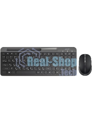 Комплект клавиатура+мышь Acer OCC402 беспроводной, USB, 1600 DPI, чёрный