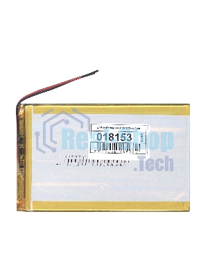 Аккумулятор Li-Pol (батарея) 3x75x123 мм 2pin 3.7V/4000mAh