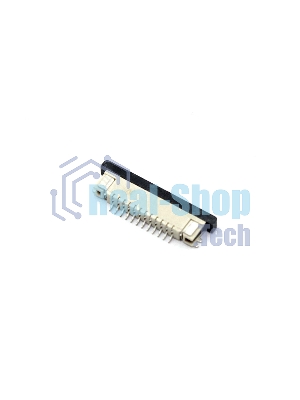 Разъем FPC Half Coverage Bottom Contact 0.8K-BX-12PWB 12 pin высота 2мм шаг 0,8мм