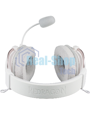 Игровая гарнитура REDRAGON ZEUS X белая (USB, 53 мм, 7.1, RGb подсветка)