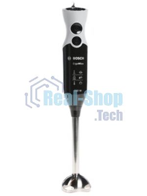 Блендер погружной Bosch MSM 67170 черный, 750 Вт, плавная регулировка, турбо