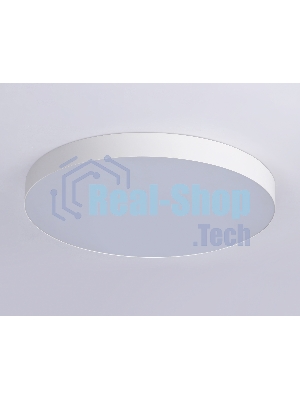 Потолочный светодиодный светильник Ambrella light FV5535 WH белый LED 90W 3000K D600*58 (Без ПДУ)