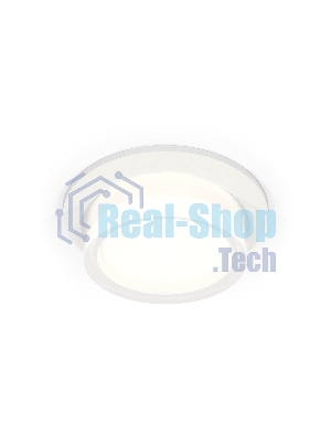 Комплект встраиваемого светильника Ambrella light XC6512063 SWH/FR/CL белый песок/белый матовый/прозрачный MR16 GU5.3 (C6512, N6241)