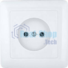 Розетка WESSEN RS10-132-BХИТ белый 1-я б/з 10А скрытый монтаж