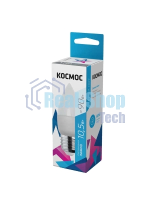 Лампа светодиодная Космос LED BASIC CN 10.5Вт 220В E27 4500К