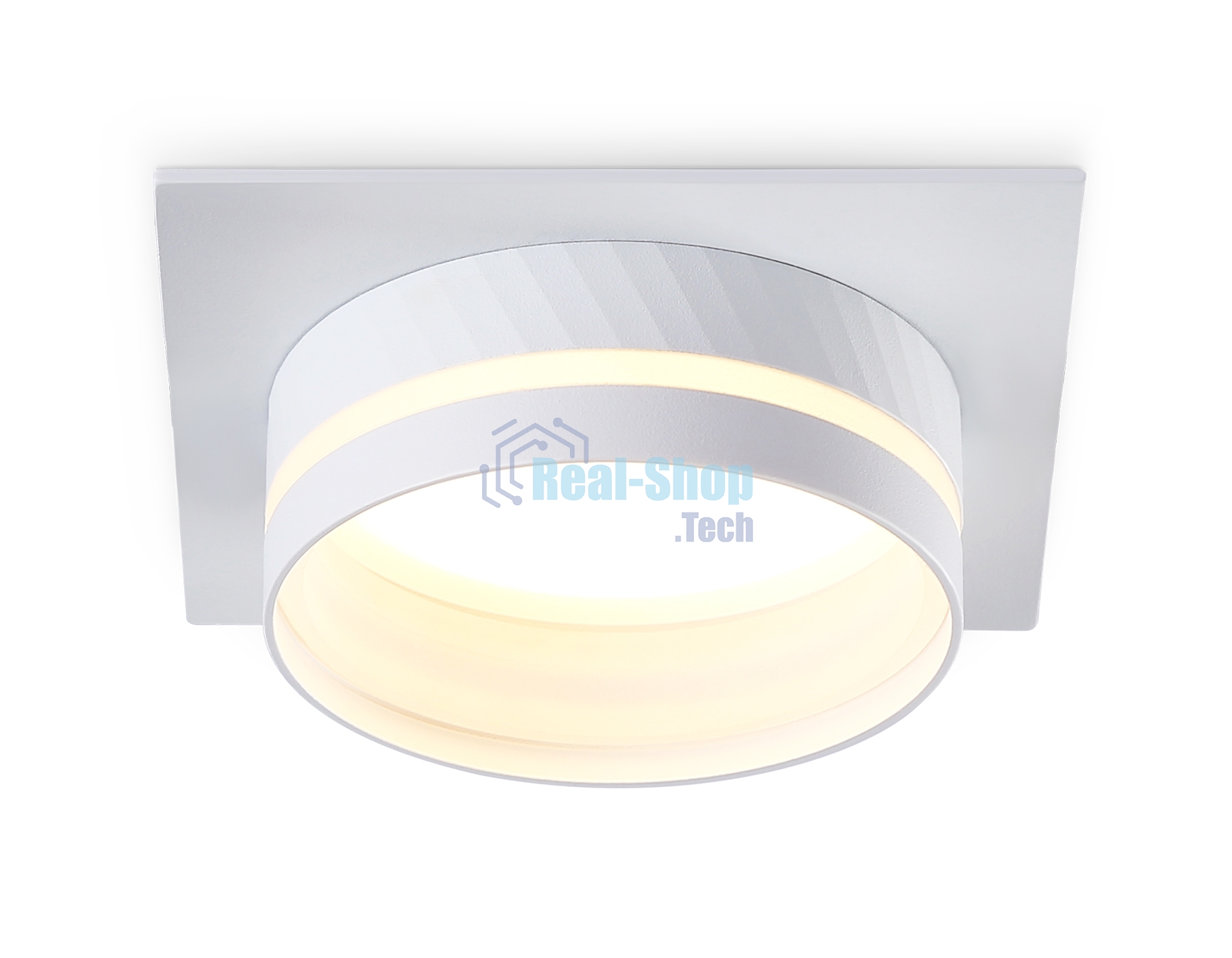 Светильник Ambrella light TN5221 WH белый GX53 110*110*50