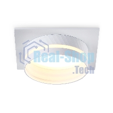 Светильник Ambrella light TN5221 WH белый GX53 110*110*50