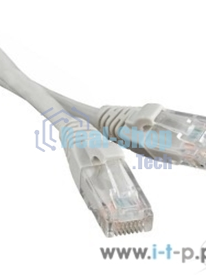 Патч-корд Hyperline U/UTP, Cat.5e, LSZH, 10 м, серый 