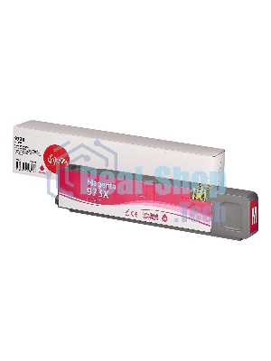 Картридж струйный Sakura F6T82AE (№973X Magenta) для HP, пурпурный, 110 мл., 7000 к.