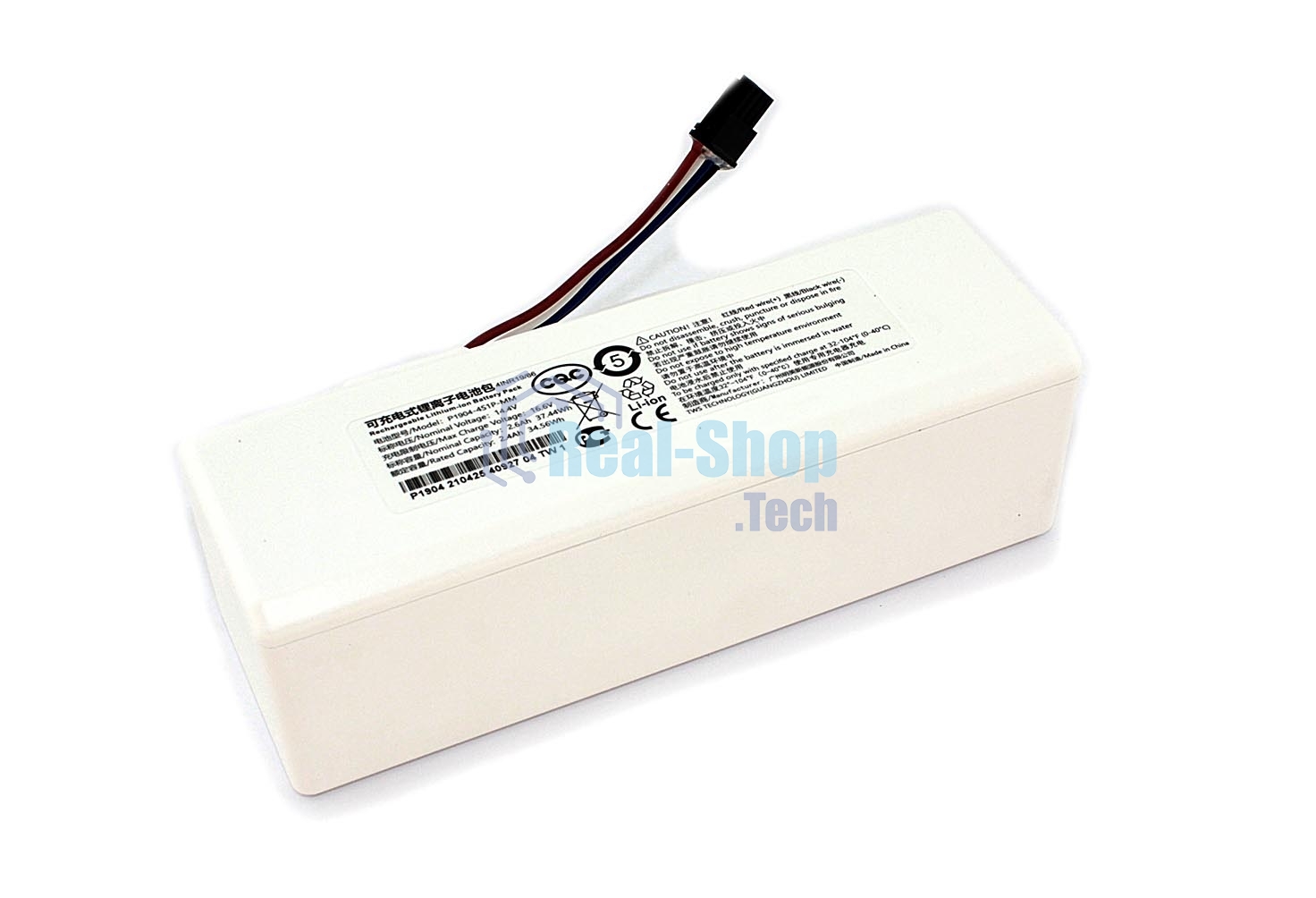 Аккумулятор для Xiaomi Mi Robot Vacuum-Mop 14.4V 2600mAh P1904-4S1P-MM (C015550012900)