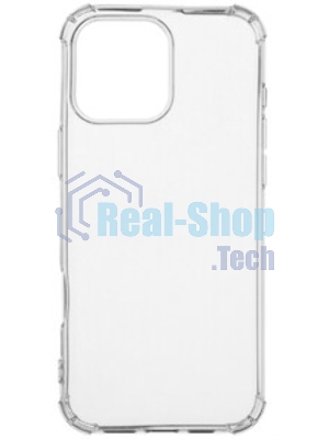 Чехол Bumper Case для Apple iPhone 16 Pro прозрачный, Borasco