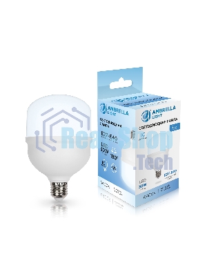 Лампа светодиодная Ambrella light 1003006 LED T100 30W IC E27-E40 6400K 175-265V