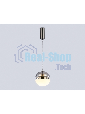 Подвесной светодиодный светильник Ambrella light LH11003 SM/FR дымчатый/белый матовый 20W 3000K D180*200