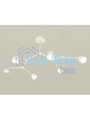 Светильник Ambrella light XB9055201/6 SWH/FR белый песок/белый матовый GX53 (C9055, N8433)