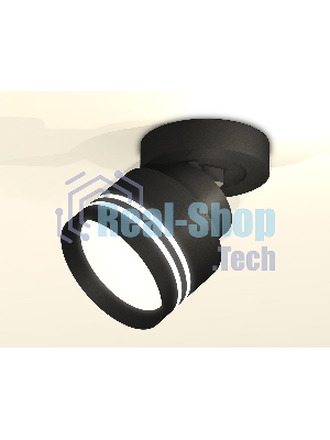 Светильник Ambrella Light XM8102026 SBK/FR черный песок/белый матовый GX53 (A2229, A2106, C8102, N8478)