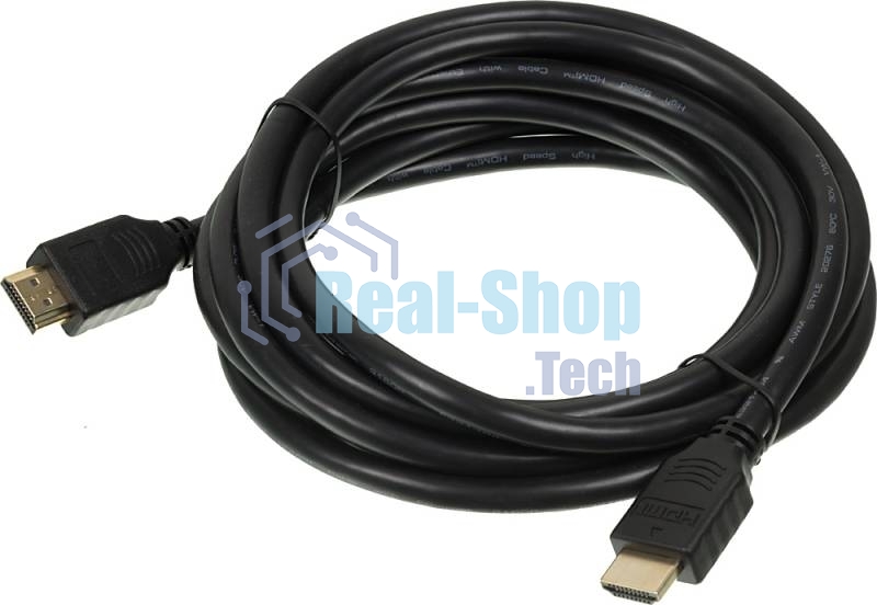 Кабель аудио-видео Buro 2.0 HDMI (m)/HDMI (m) 3м. позолоченные контакты черный HDMI 2.0 BHP