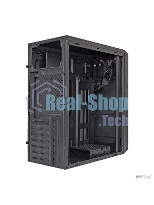 Компьютерный корпус Miditower ExeGate XP-332 Black, ATX, (без БП), 2*USB, Audio