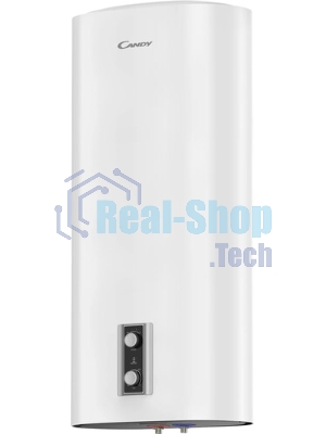 Водонагреватель электрический Candy CF100V-P1 INOX белый, накопительный, 100 л, 2 кВт