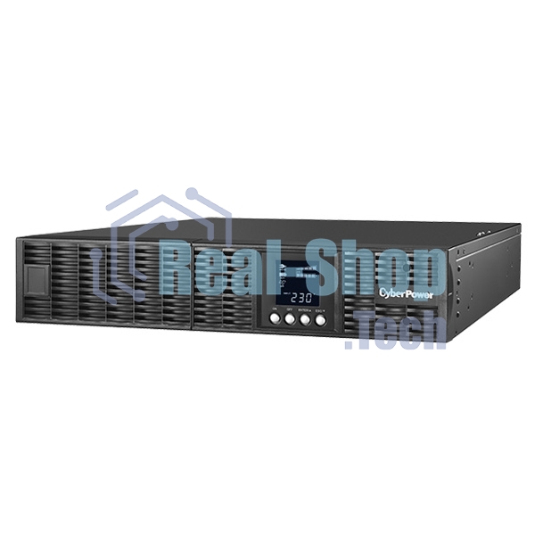 Источник бесперебойного питания Online CyberPower OLS1000ERT2U 1000VA/900W USB/RS-232/EPO/SNMPslot/RJ11/45/ВБМ (6 IEC С13)