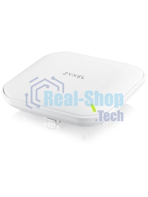 Точка доступа Zyxel NebulaFlex NWA50AX PRO, WiFi 6, 802.11a/b/g/n/ac/ax (2,4 и 5 ГГц), MU-MIMO, антенны 3x3, до 575+2400 Мбит/с, 1xLAN 2.5GE, PoE, без поддержки Captive portal и WPA-Enterprise, защита от 4G/5G, БП в комплекте