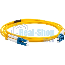 Кабель Патч-корд LANMASTER LAN-2LC-2LC/SU-1.0 2x9/125 OS1/OS2 LC дуплекс-LC дуплекс 1м LSZH оранжевый