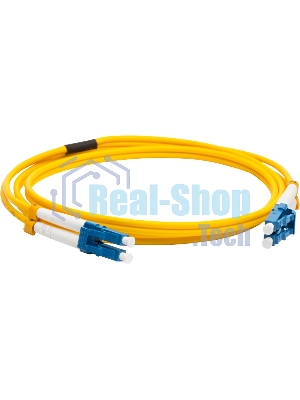 Кабель Патч-корд LANMASTER LAN-2LC-2LC/SU-1.0 2x9/125 OS1/OS2 LC дуплекс-LC дуплекс 1м LSZH оранжевый
