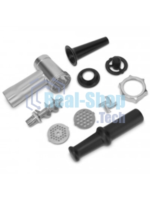 Мясорубка электрическая Vitek VT-3615 черный, 1700 Вт, 2.0 кг/мин, реверс, защита от перегрузки, насадки - 4