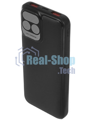 Портативный аккумулятор Perfeo Powerbank Atomic Age 10000 mAh/LED дисплей/PD + QC 3.0/Type-C/2 USB/Выход: 5A, max 22.5W белый